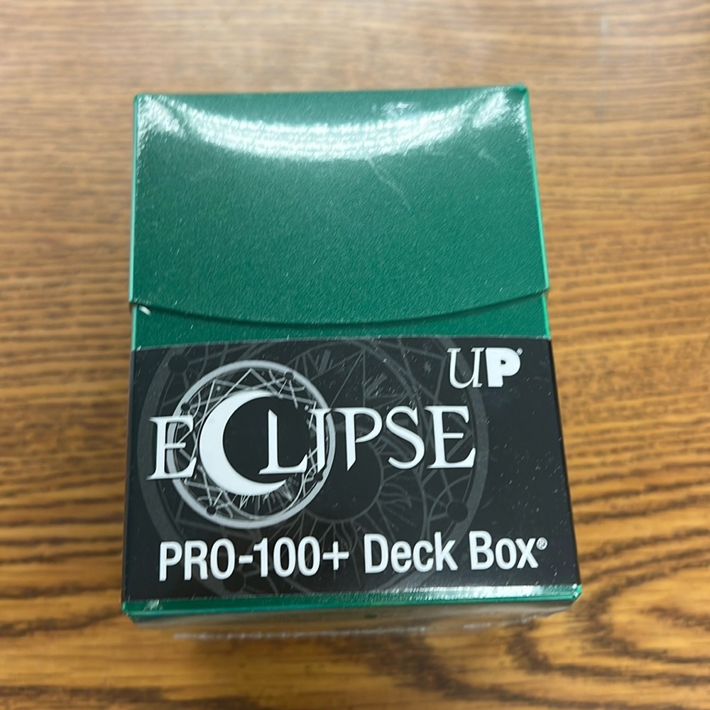 Eclipse Pro-100 green ULTRA PRO deck box Card Box for Pokemon MTG cards